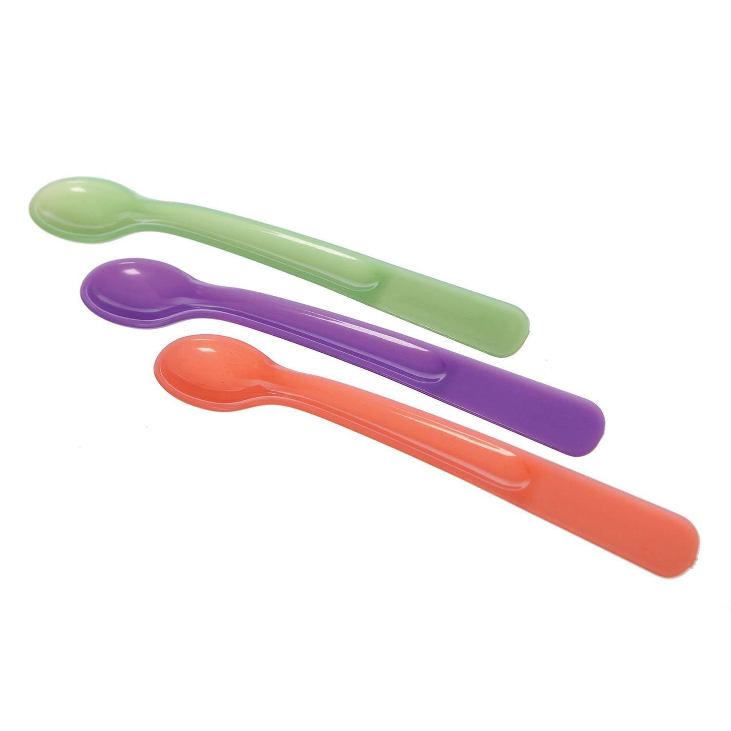 Pack de 3 cucharas suaves con sensor de calor-0