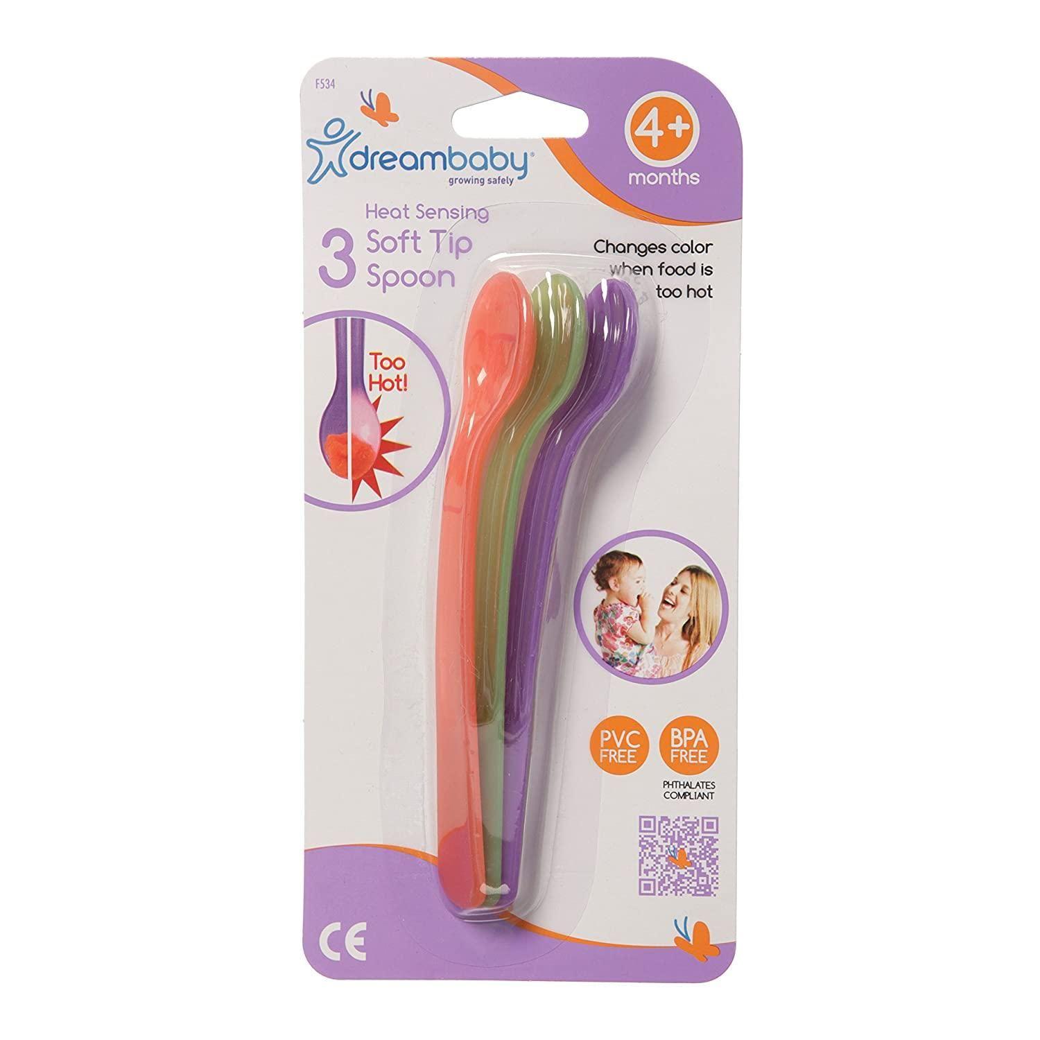 Pack de 3 cucharas suaves con sensor de calor-1