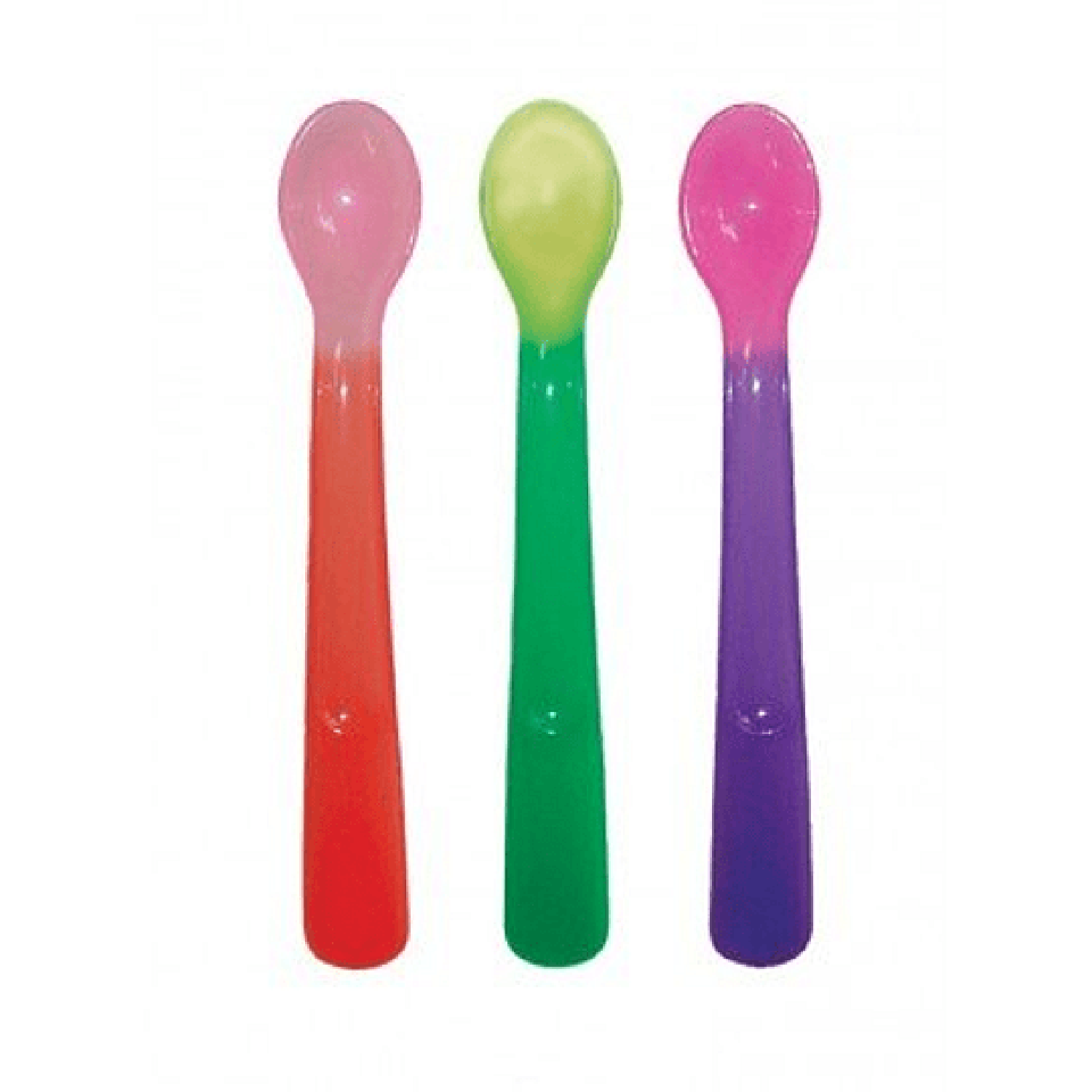 Pack de 3 cucharas suaves con sensor de calor-2