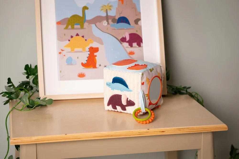 Cubo Suave De Actividades - Dino-4
