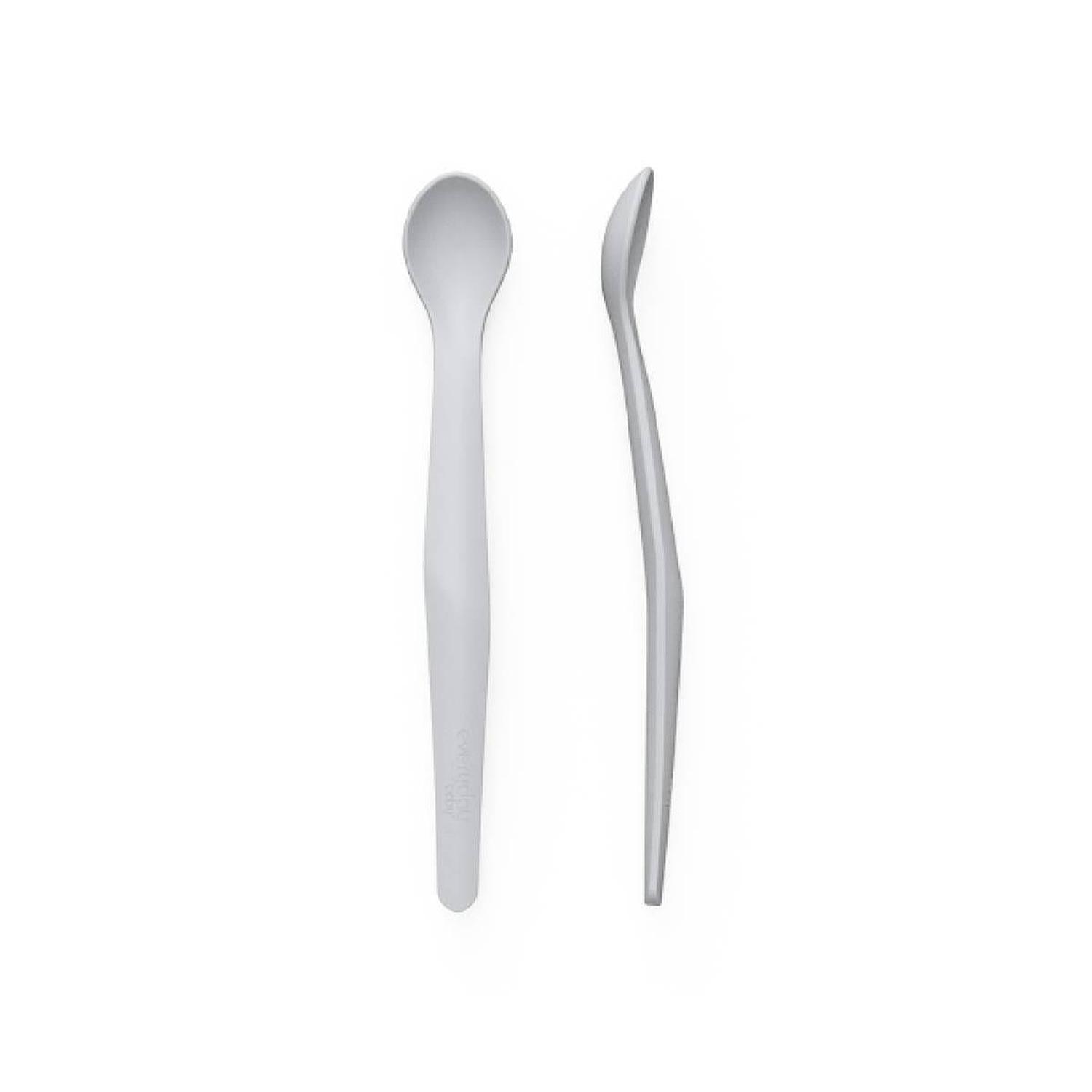 Pack de dos cucharas de silicona - Gris-1