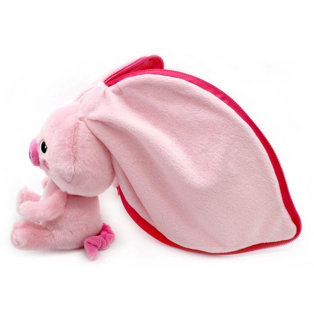Peluche Reversible Piglet El Cerdo - Rábano-5
