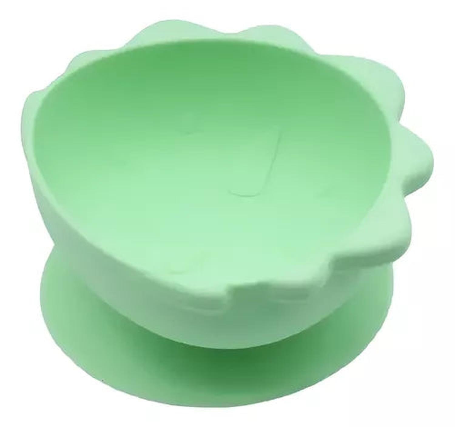 Pack de 2 bowls con succión de silicona - Verde-3