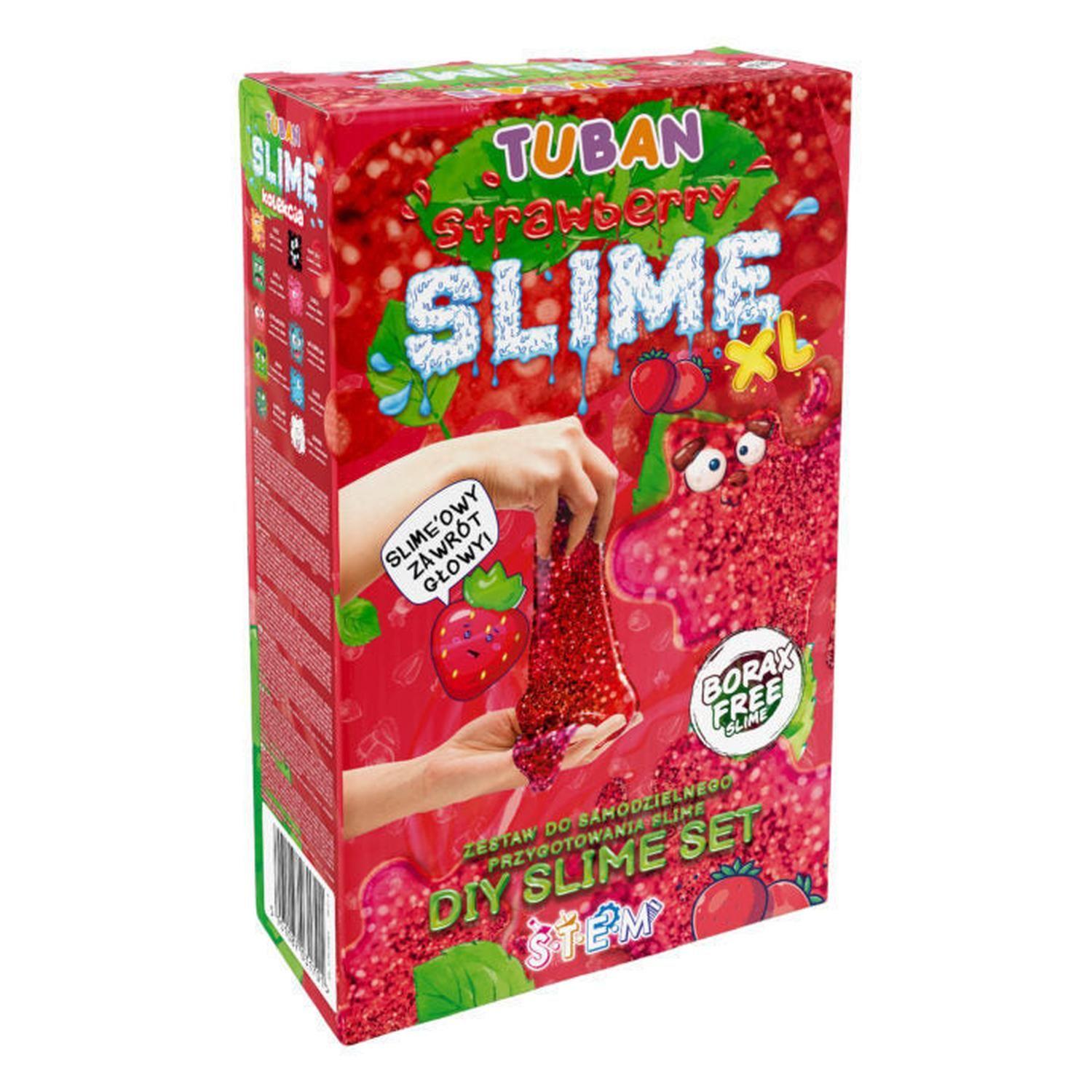 Kit hazlo tu mismo. Slime Frutilla XL-0