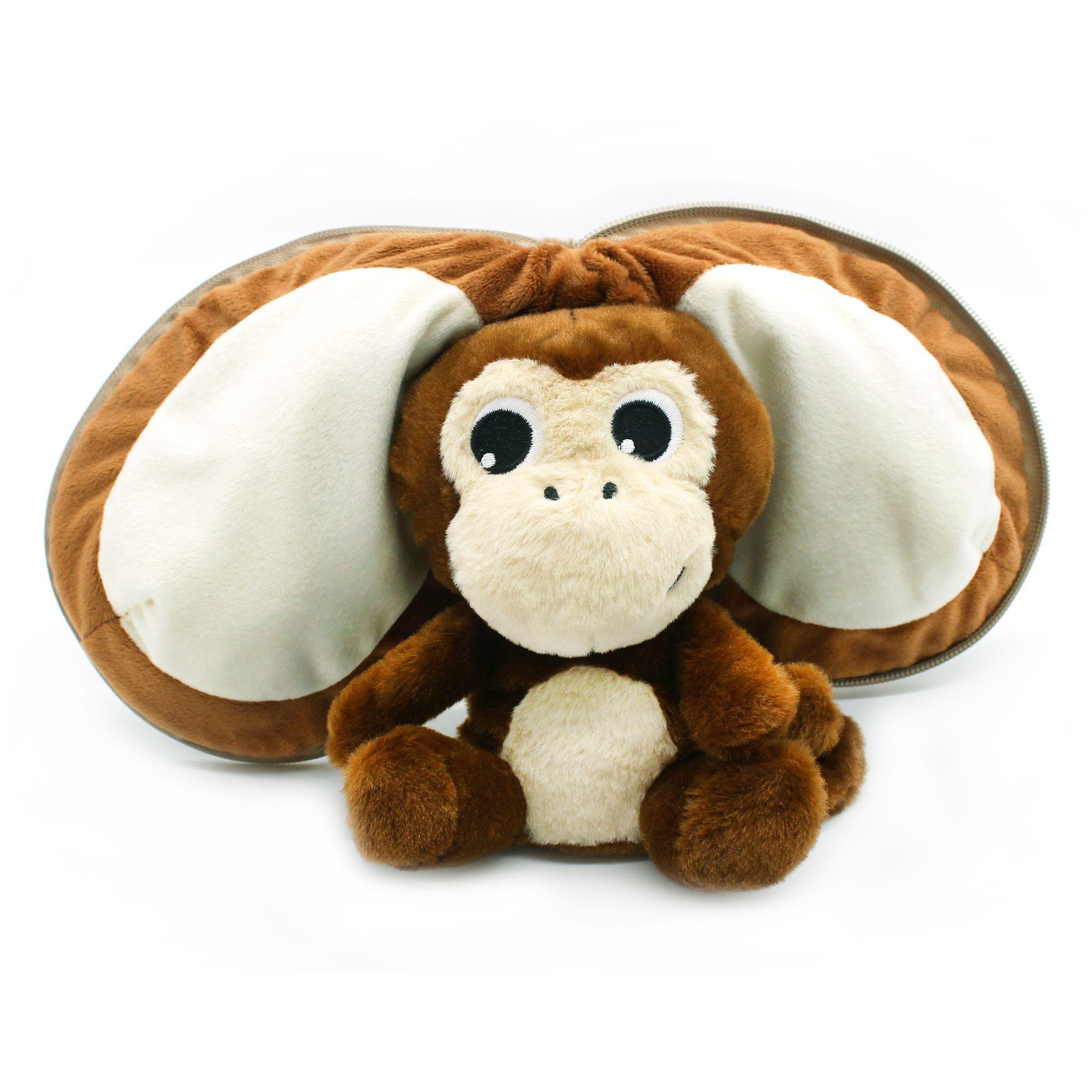Peluche Reversible Coconet El Mono - Coco-2