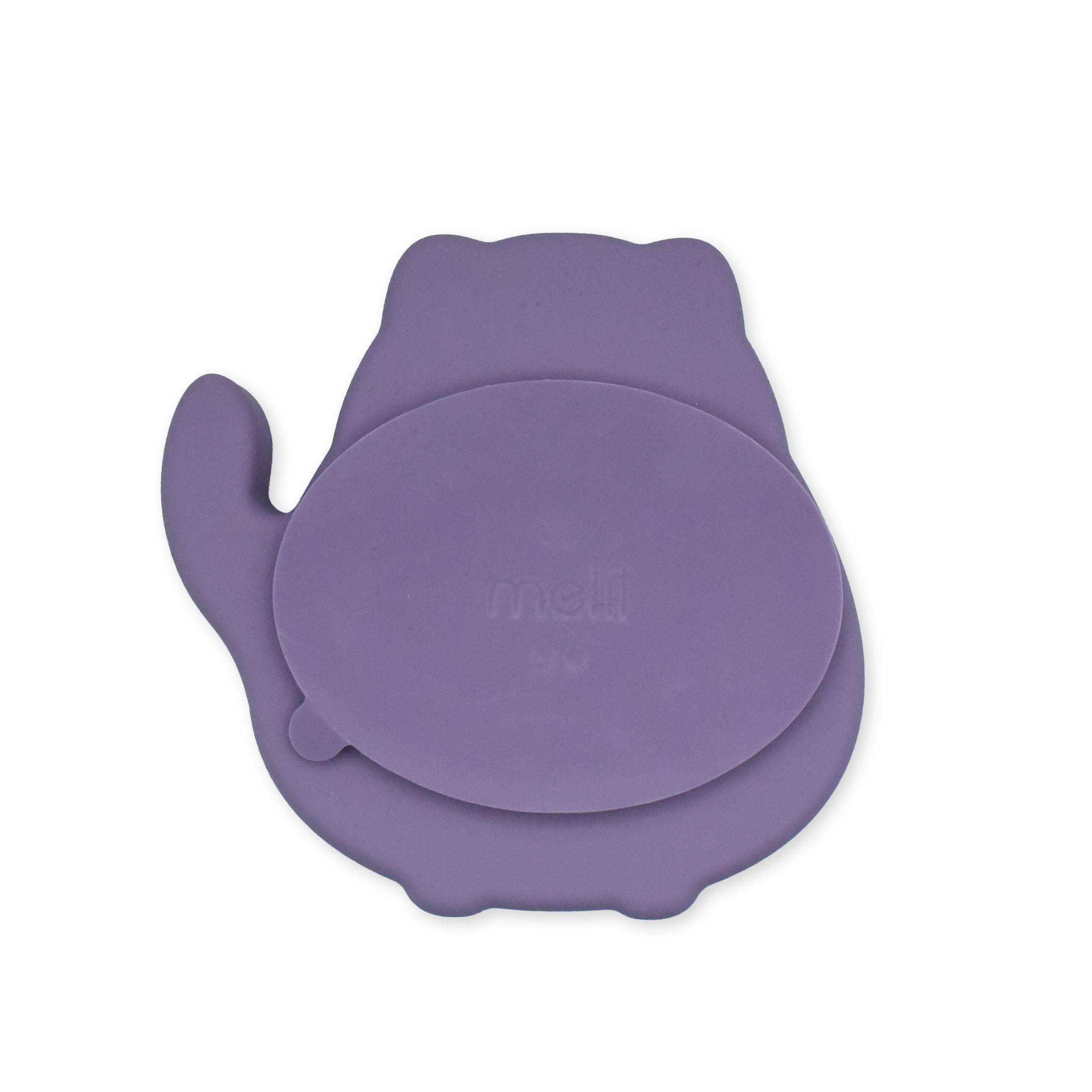 Plato De Silicona Con Succion Gato-2
