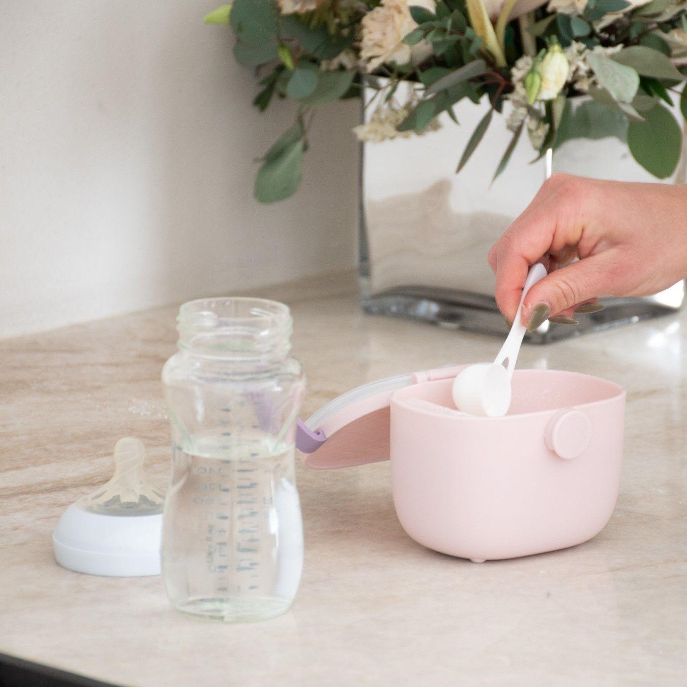Contenedor Para Almacenar Formula - Rosa-3