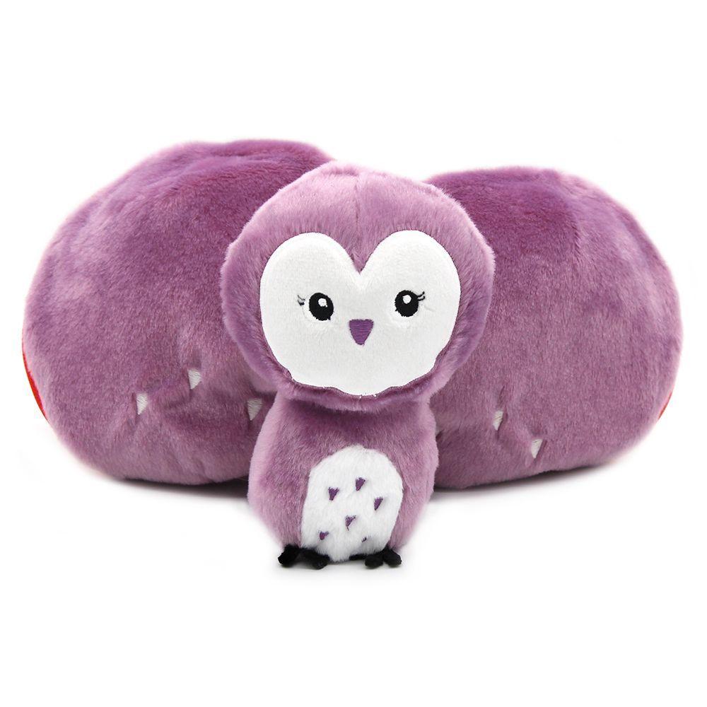 Peluche Reversible Violet La Buho - Fresa-2