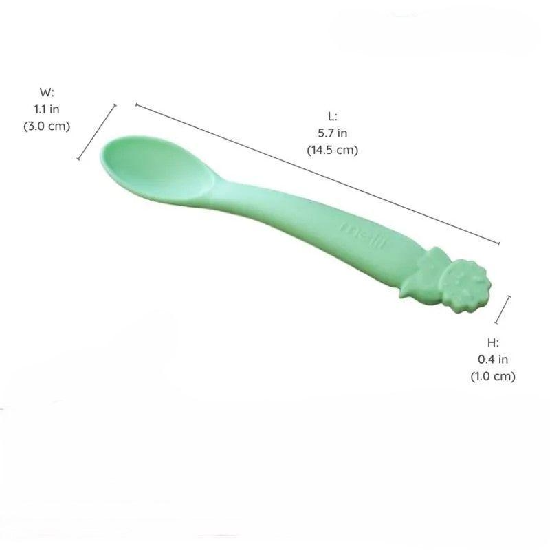 Pack De 4 Cucharas De Silicona Azul, Verde y Gris-6