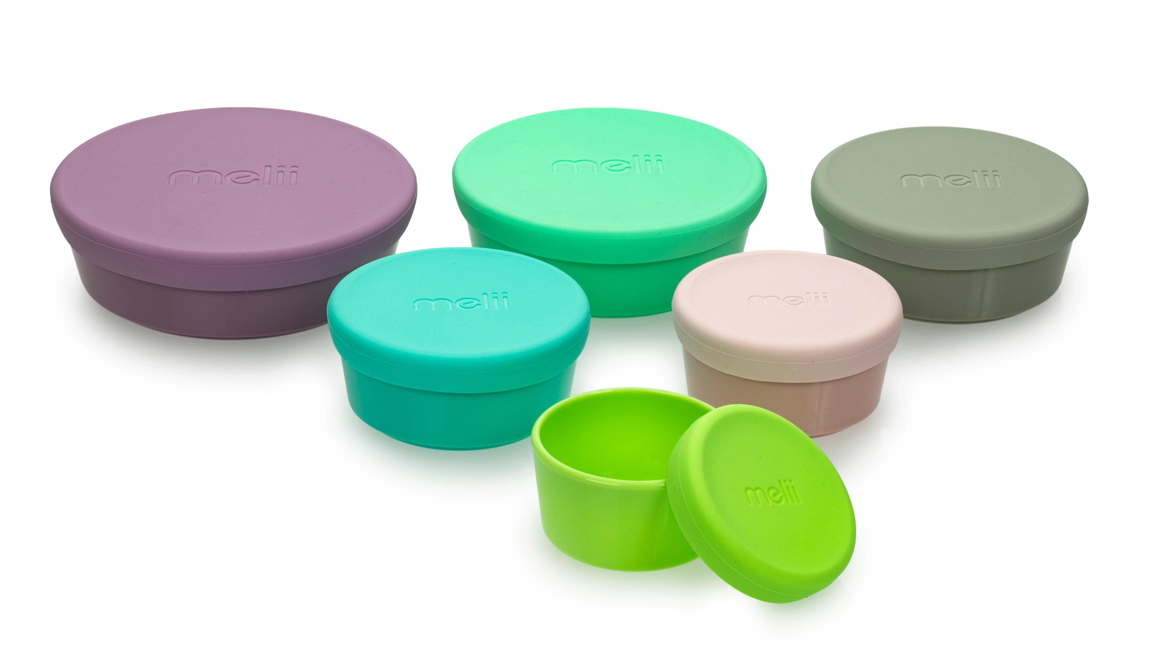 Pack De 6 Contenedores Con Tapa De Silicona-3