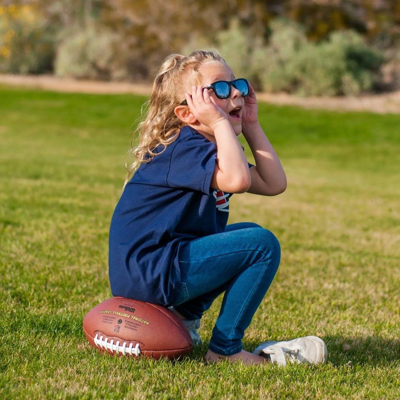 Lentes De Sol Para Niños Surf 7+ Negro-5