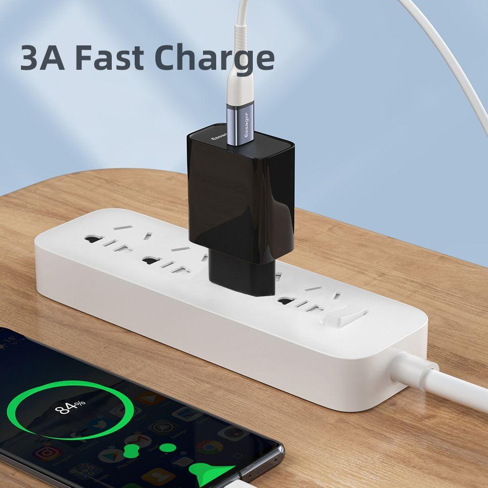 Adaptador Otg Usb Tipo A a Usb Tipo C marca Essager-4