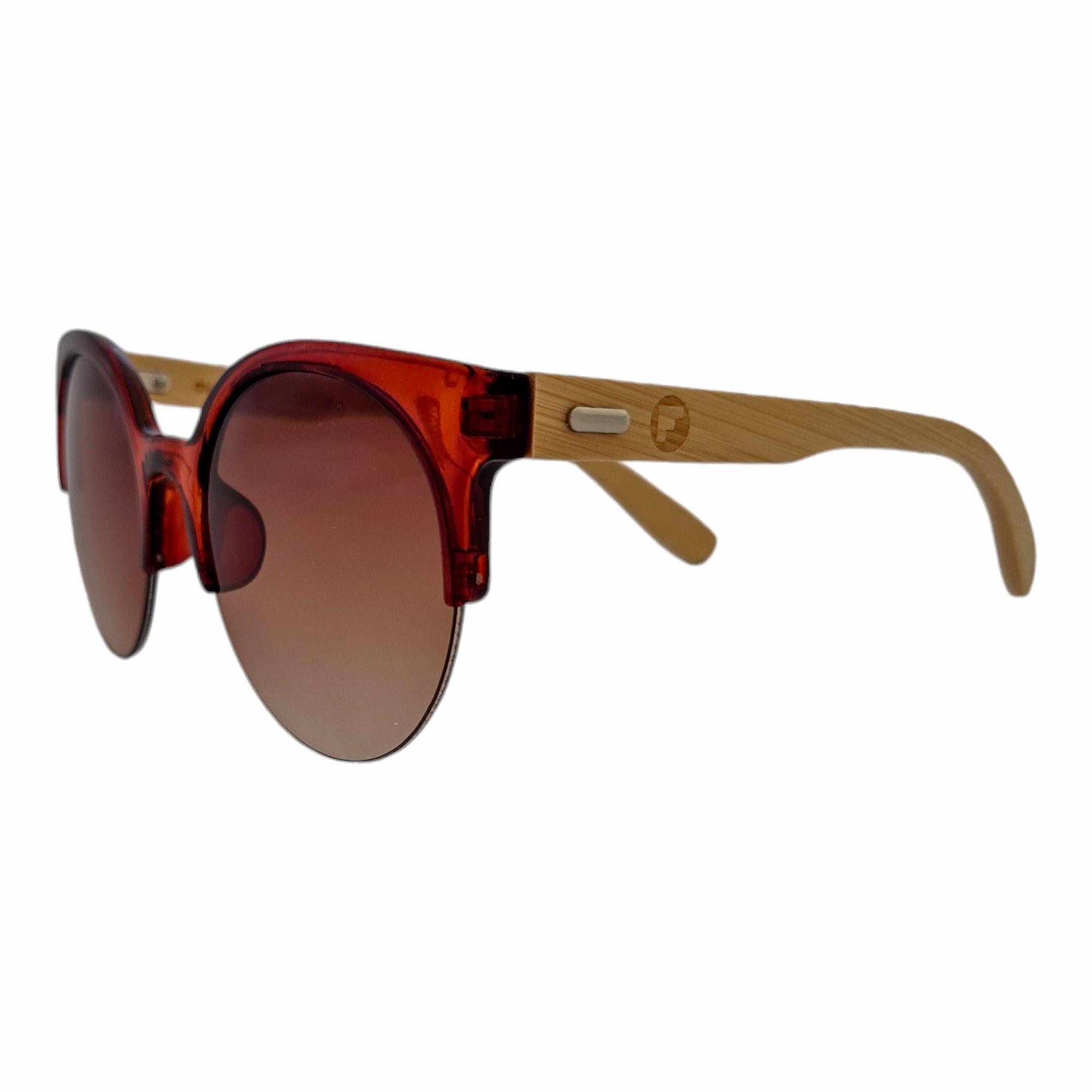  Gogo Half Burdeo Acetato Madera De Sol-0