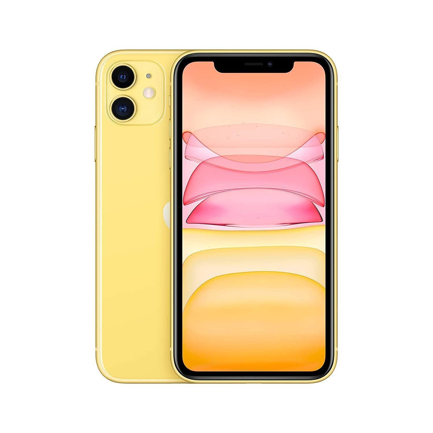 iPhone 11 128GB - Amarillo - Reacondicionado-0