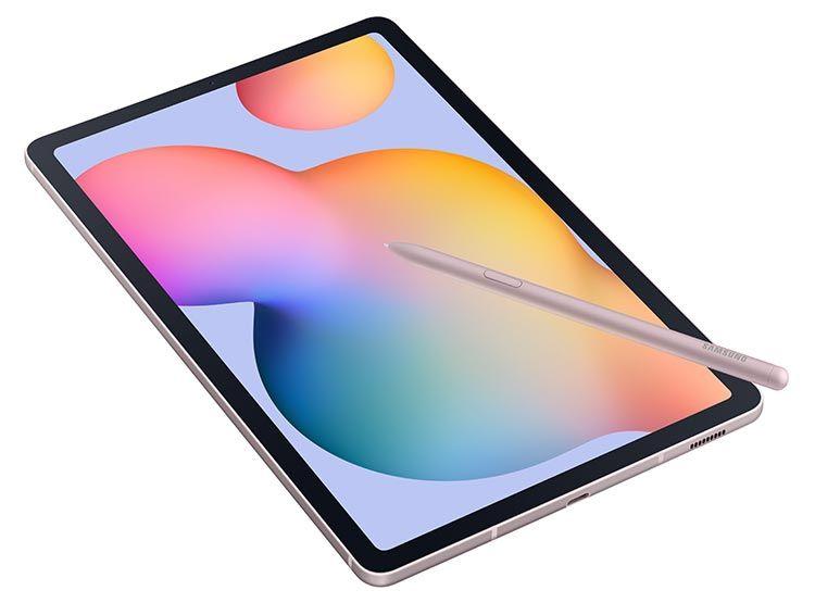 Samsung Galaxy Tab S6 Lite 2022 64GB 10,4" WiFi + S Pen + Book Cover - Chiffon Pink-2