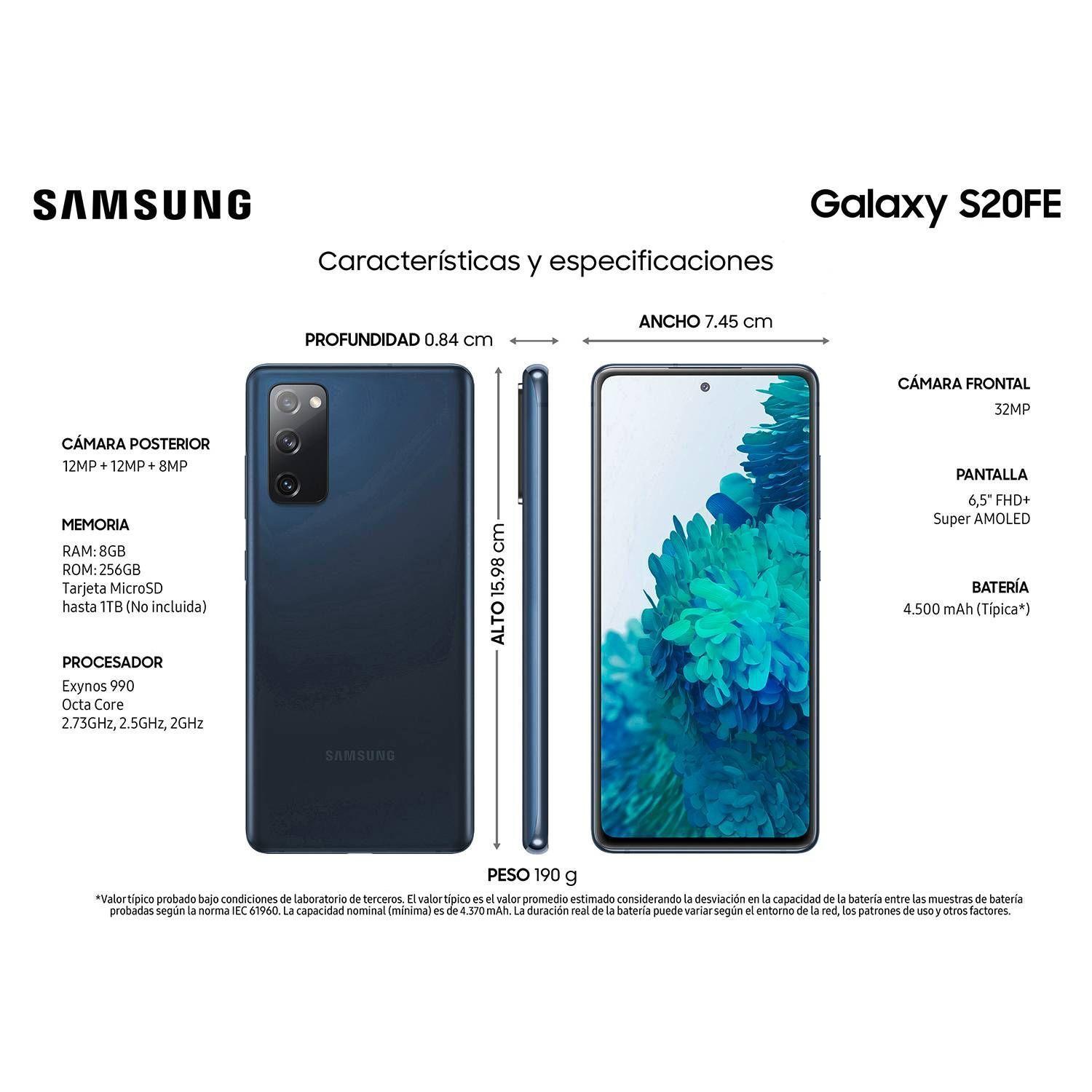 Samsung Galaxy S20 FE 128GB - Reacondicionado - Azul-2
