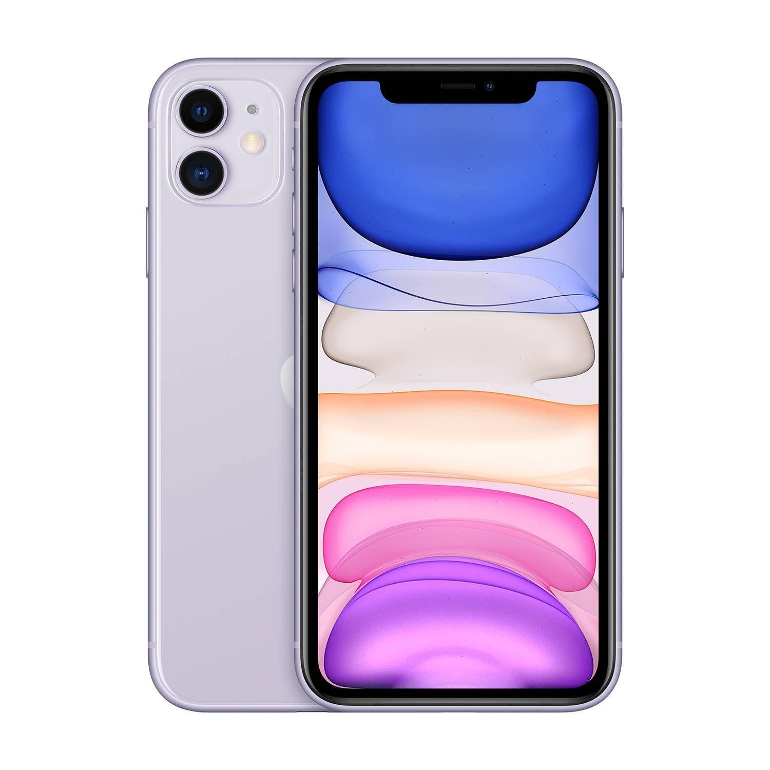 iPhone 11 128GB - Morado - Reacondicionado-0