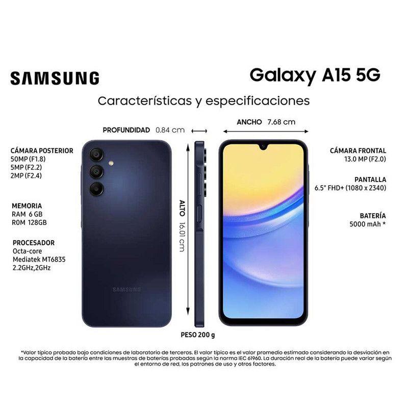 Samsung Galaxy A15 5G 128GB - Blue Black-1
