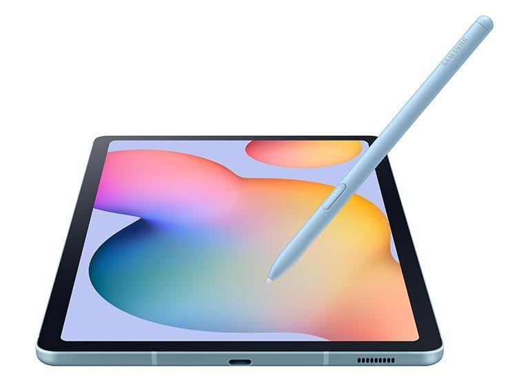 Samsung Galaxy Tab S6 Lite 2022 128GB 10,4" WiFi + S Pen + Book Cover - Angora Blue-1