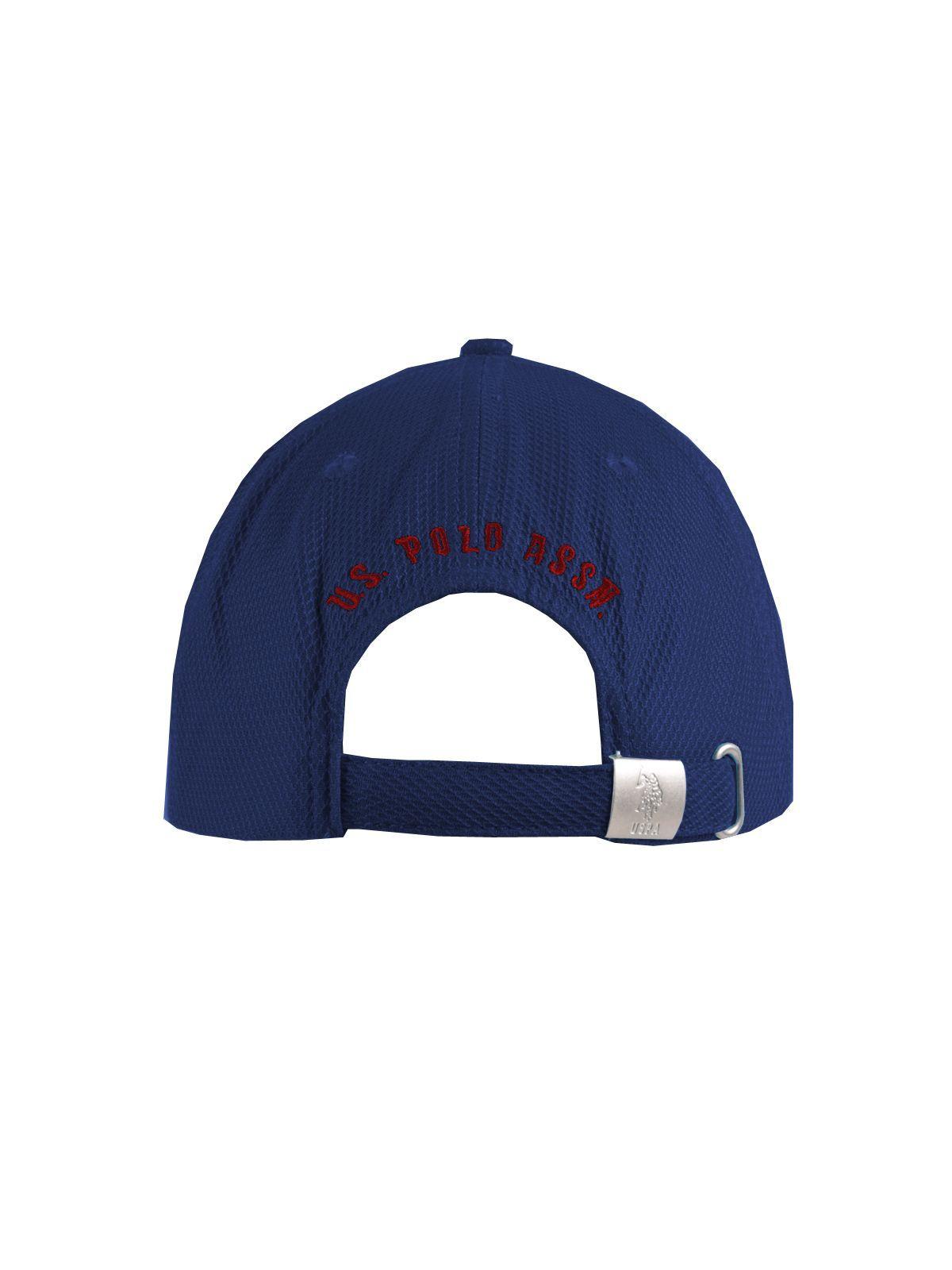 Jockey Azul US Polo Assn con Vicera Plana y Logo - Hombre-2