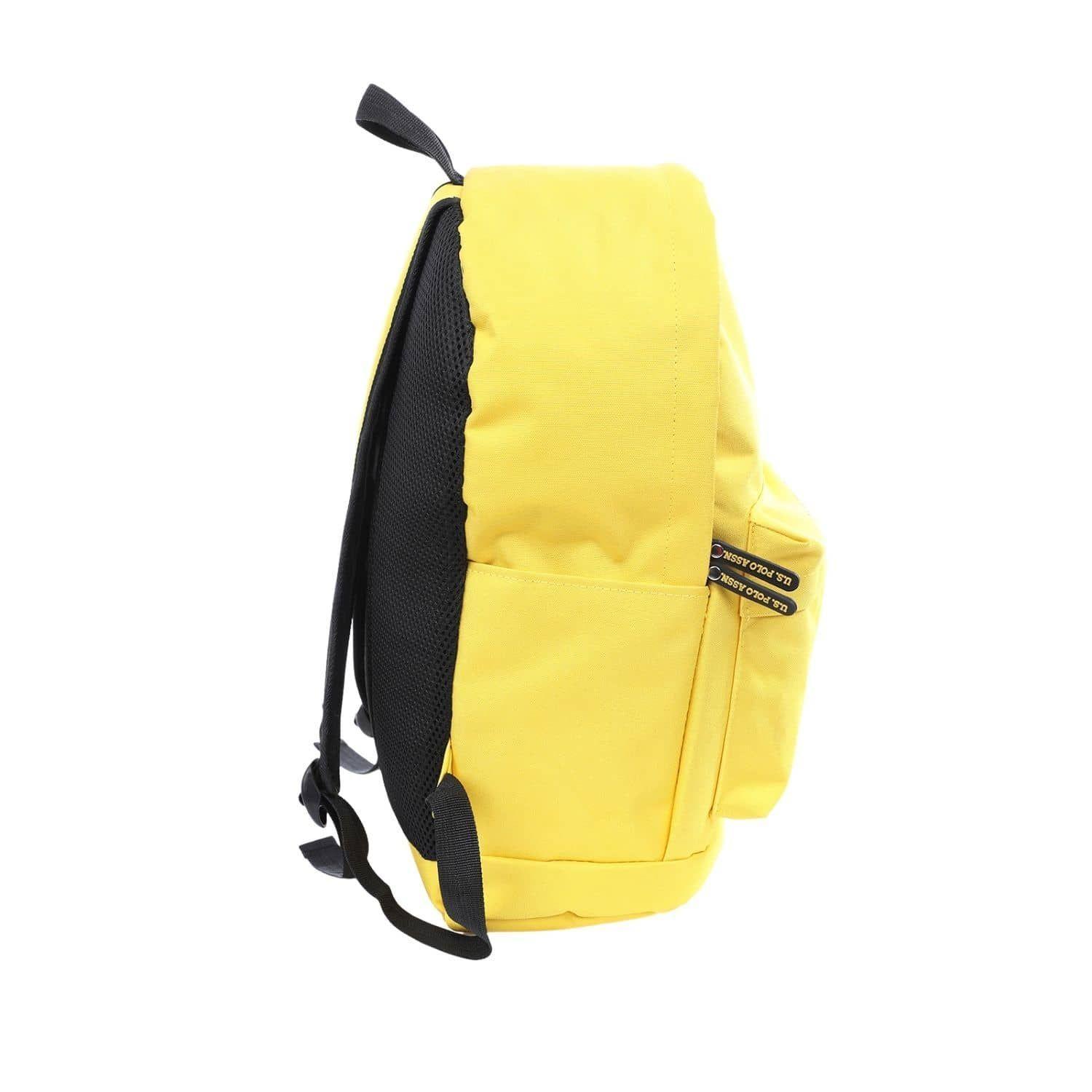 Mochila Amarilla US Polo Assn Clasica Porta Laptop-1