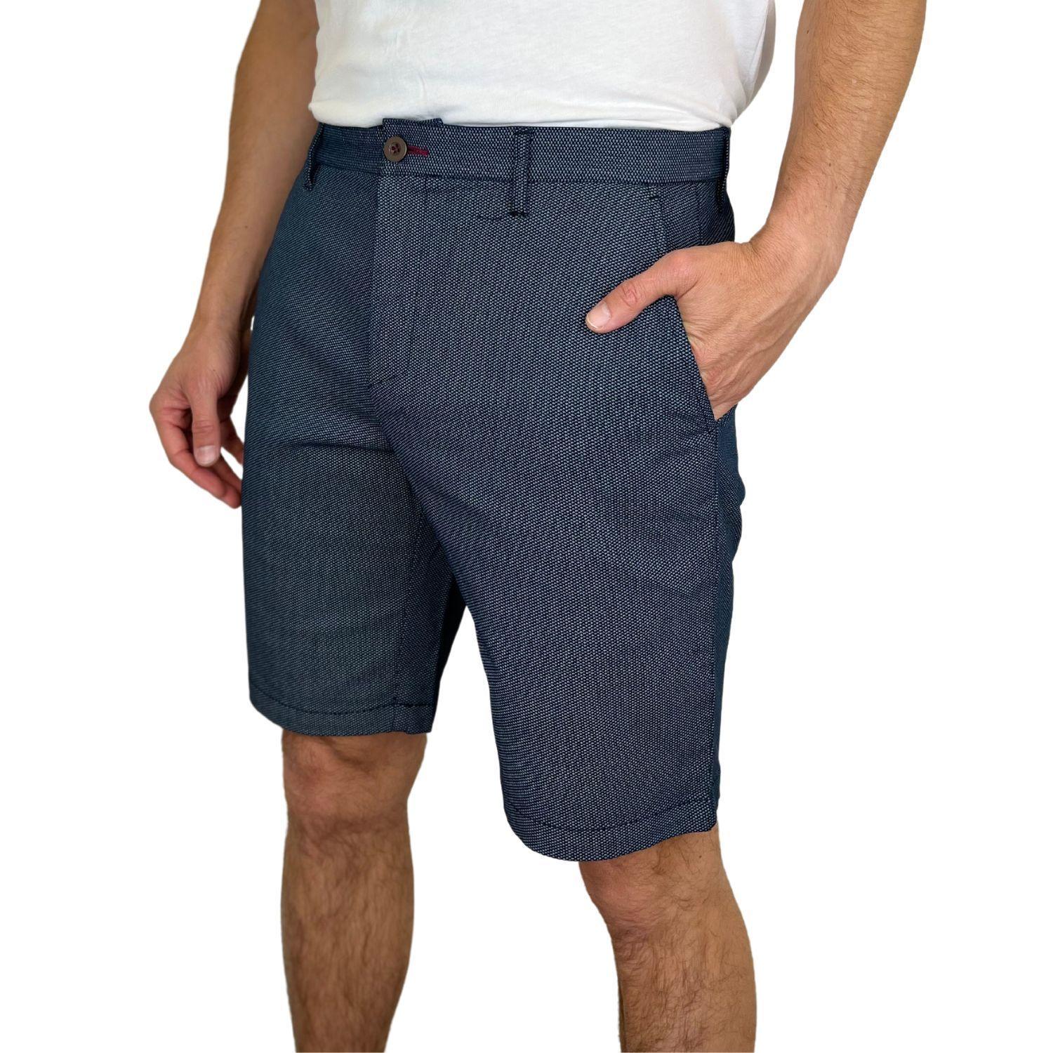 BERMUDA AZUL PRINT OSCAR DE LA RENTA - HOMBRE-1