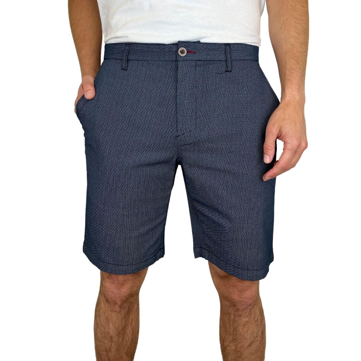 BERMUDA AZUL PRINT OSCAR DE LA RENTA - HOMBRE-0