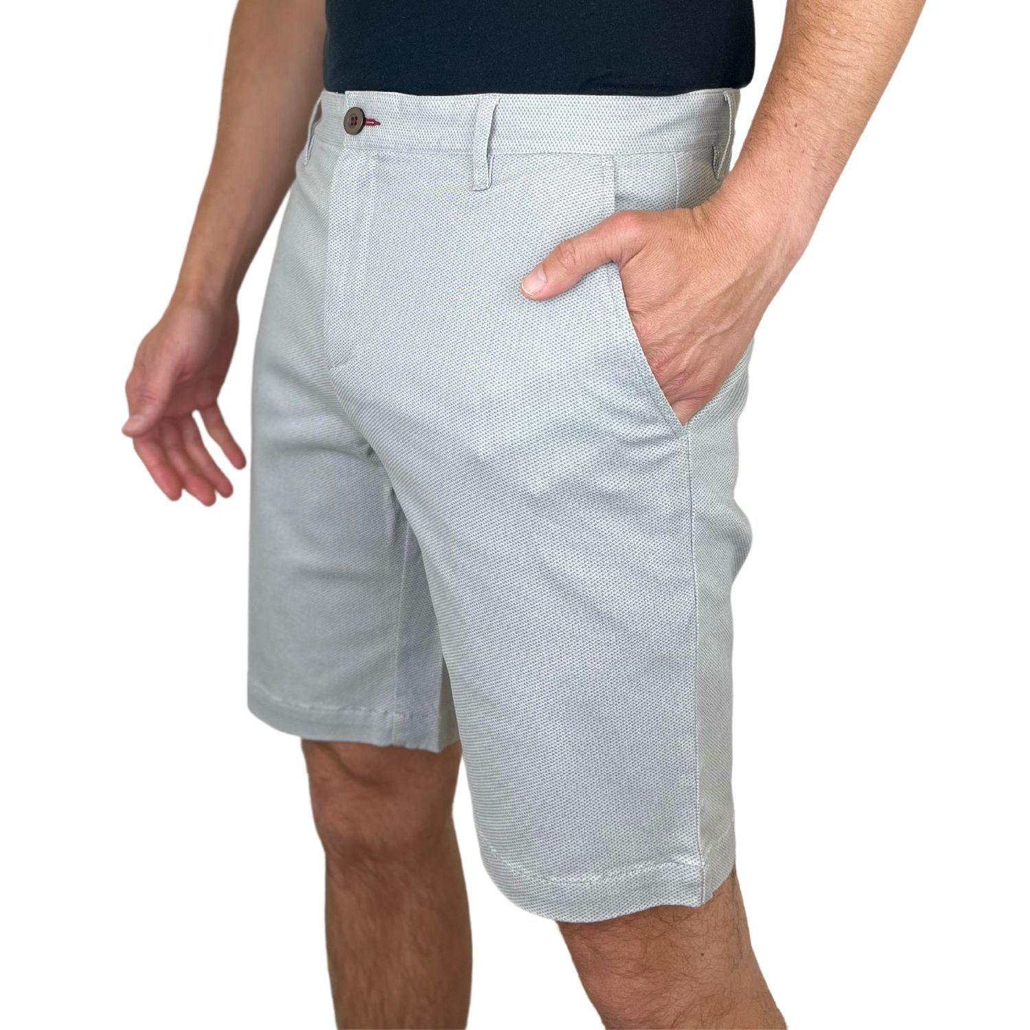 BERMUDA GRIS PRINT OSCAR DE LA RENTA - HOMBRE-1