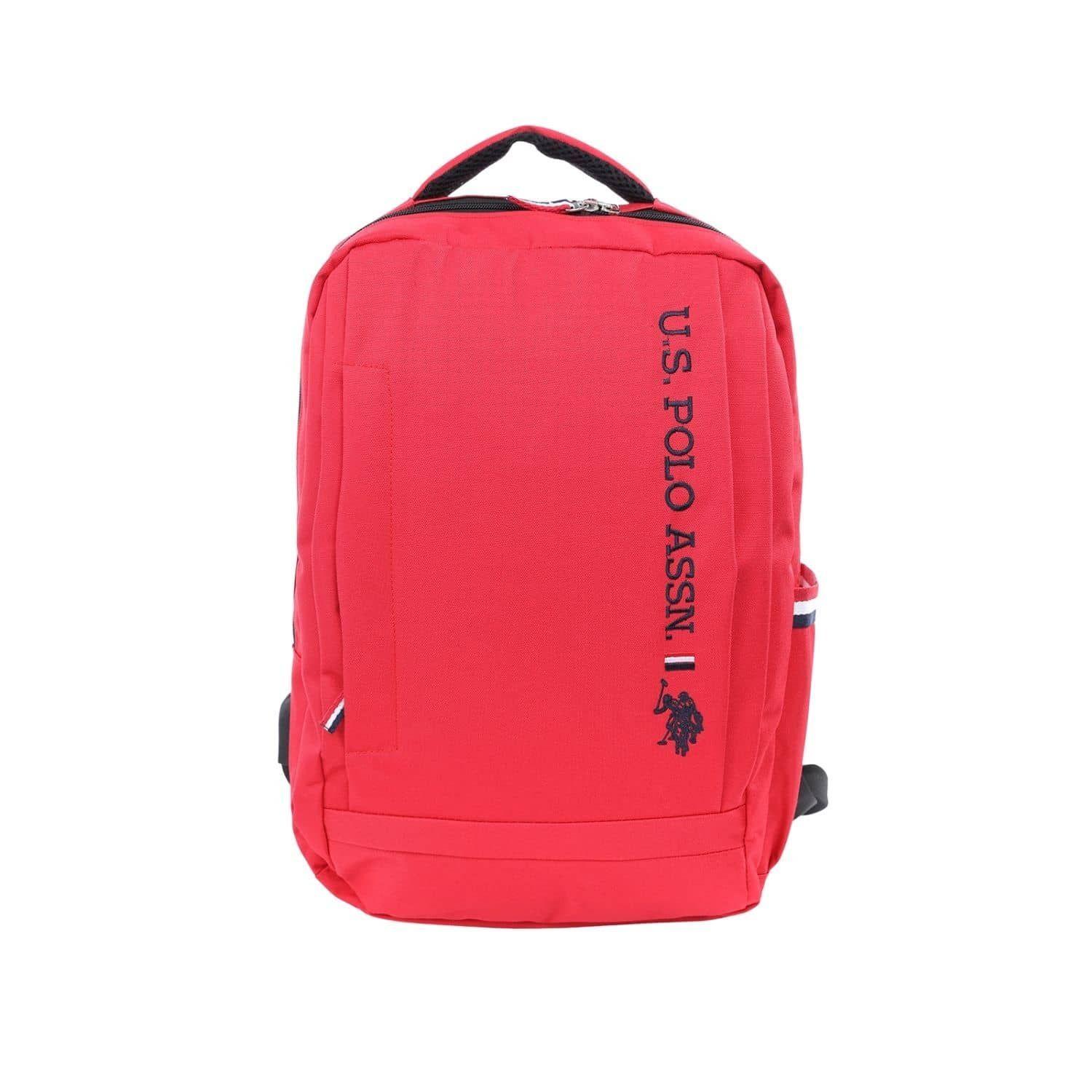 Mochila Roja US Polo Assn Porta Laptop Multifuncional-0