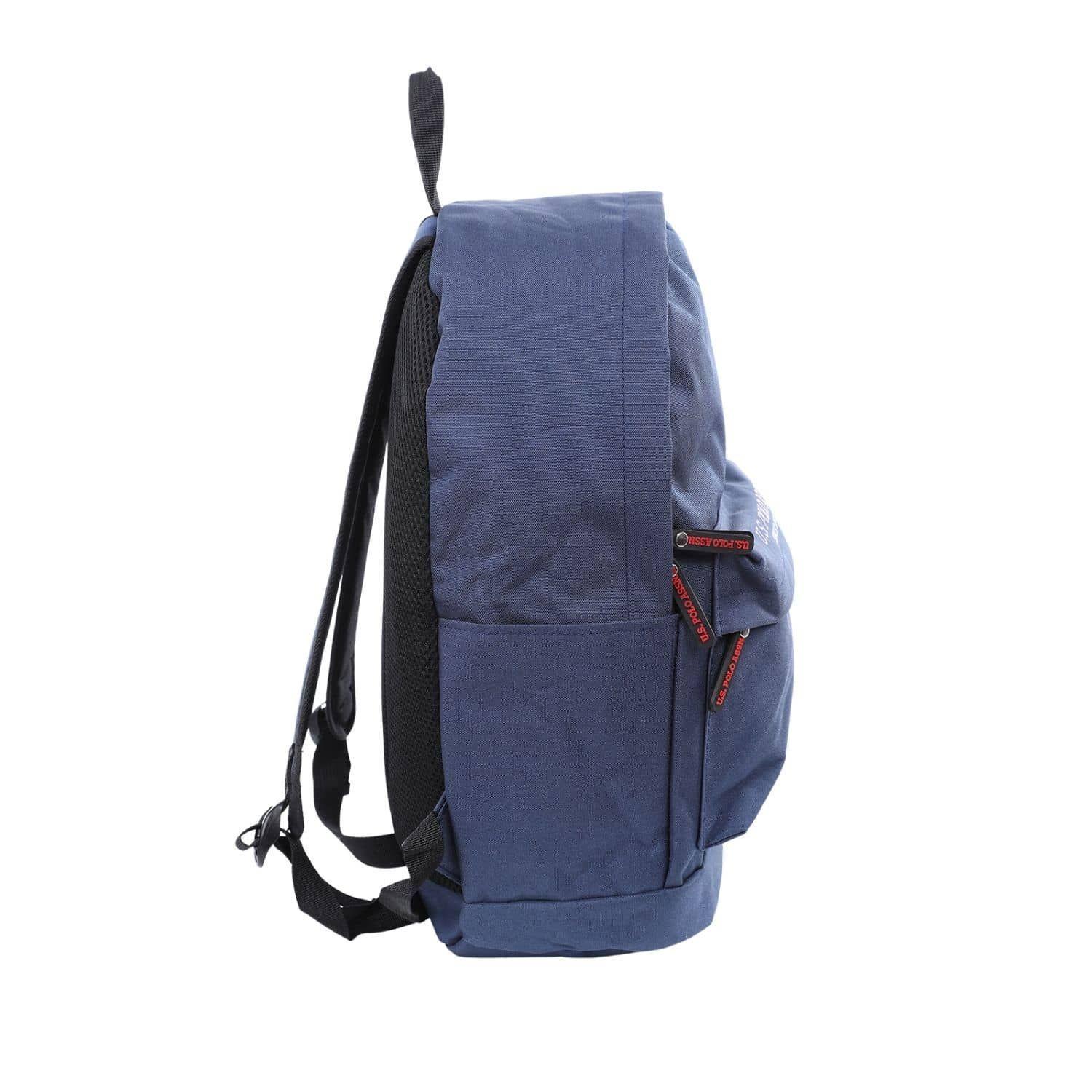Mochila Azul US Polo Assn Clasica Porta Laptop-1