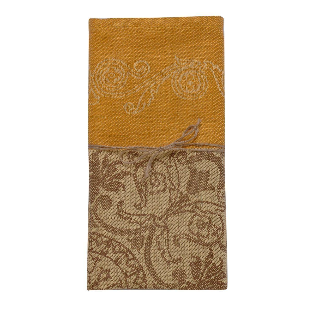 Set 4 Servilletas 50x50 cm de Lino "Cancion"-0