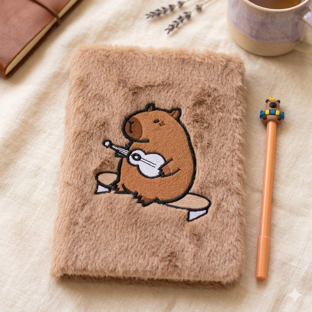 Diario Personal Lápiz Capibara Pack-0