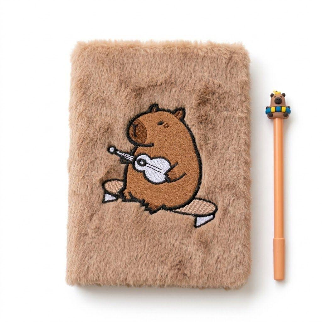 Diario Personal Lápiz Capibara Pack-1