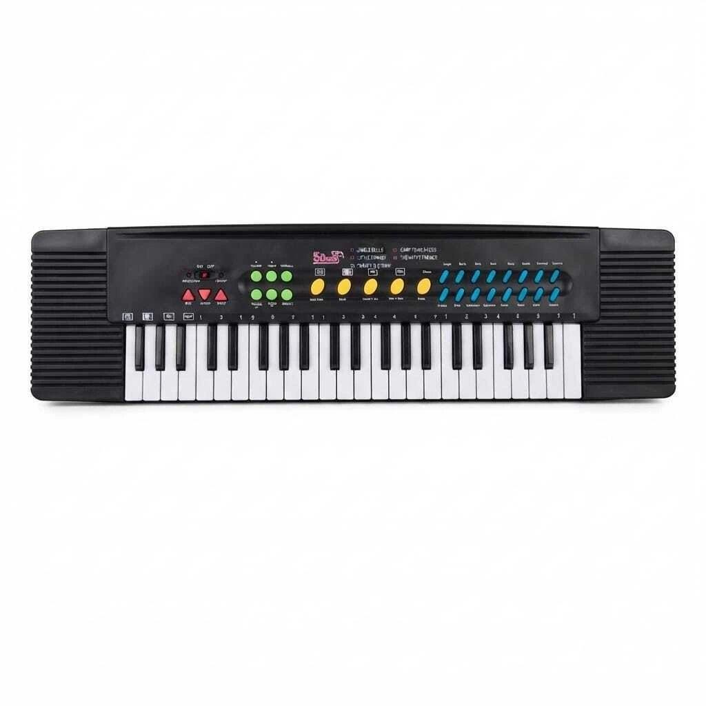 Teclado Musical Infantil con Micr fono Tassel-1