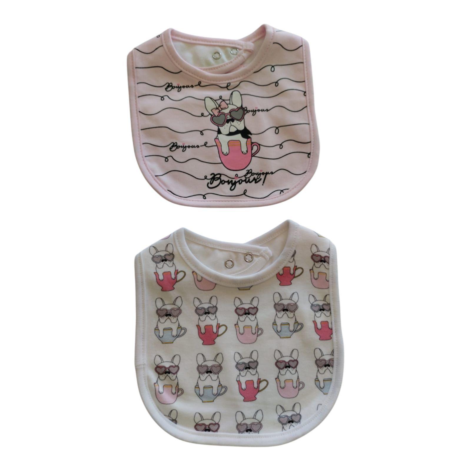 Pack 2 Baberos Impermeables Niñas-0