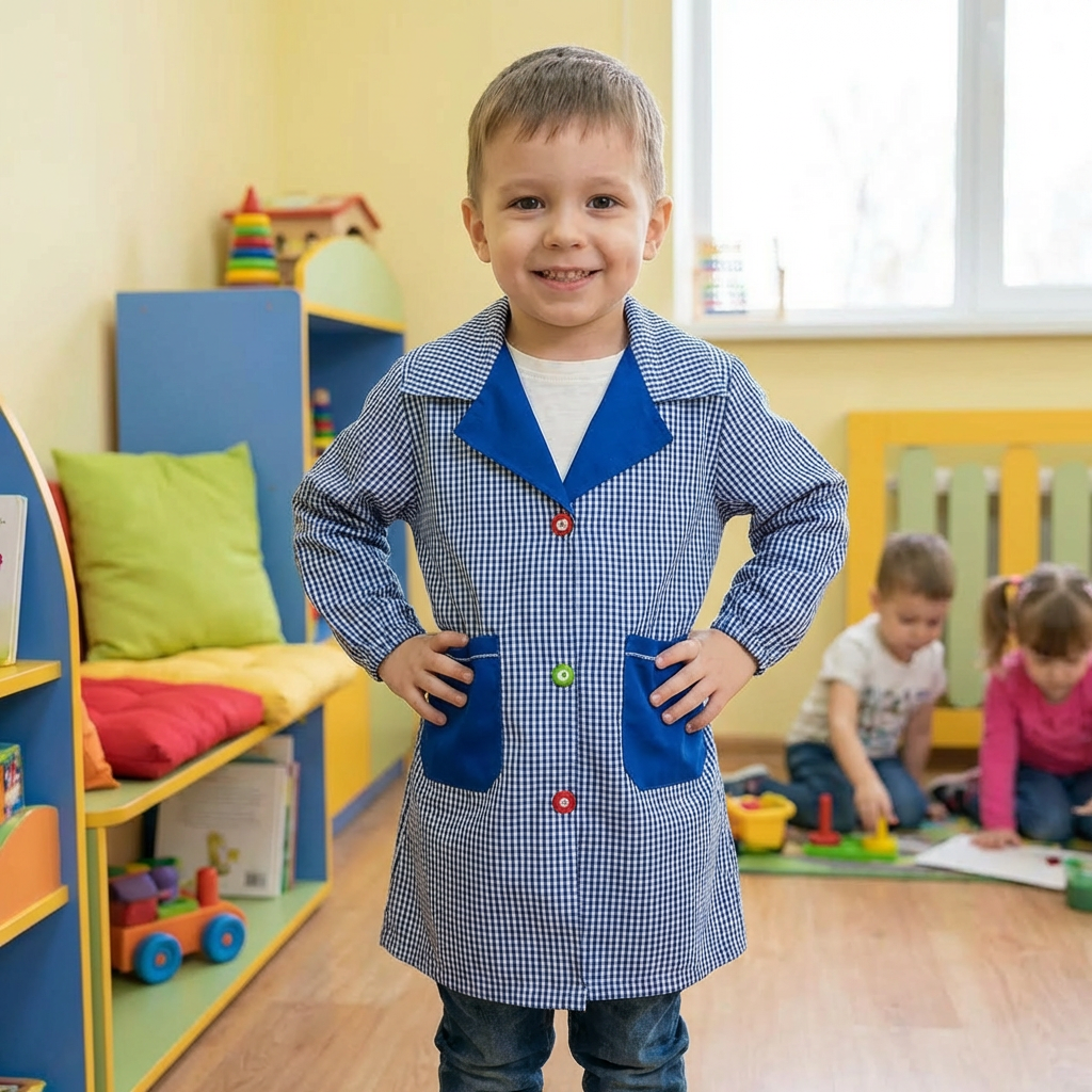 Cotona Párvulo Niño Talla 4 Azul-1