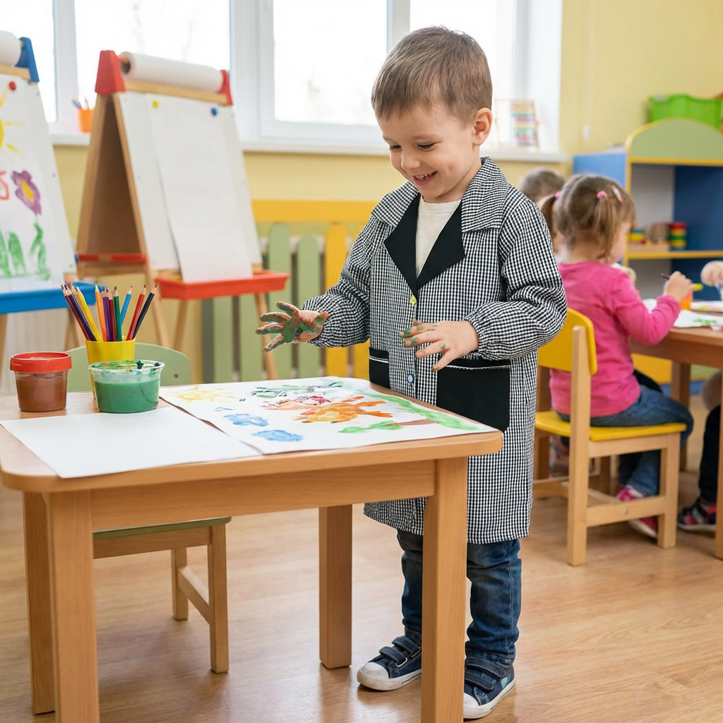 Cotona Niño Párvulo Verde-2