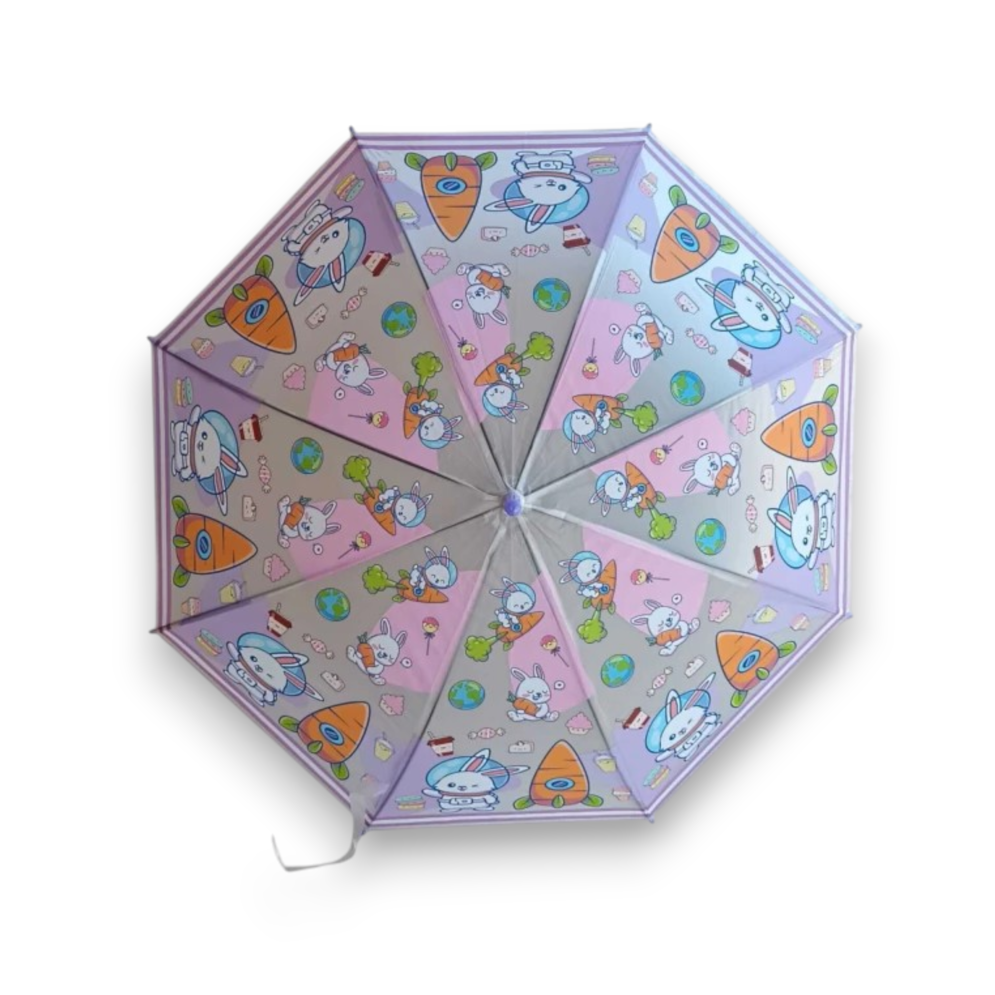 Paraguas Niña Infantil Lluvia Con Silbato -2