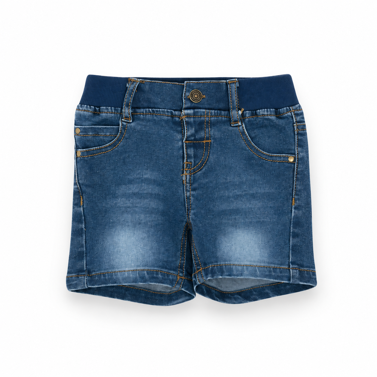 Short Mezclilla 3m a 18m Beb Ni o Pamucki-2