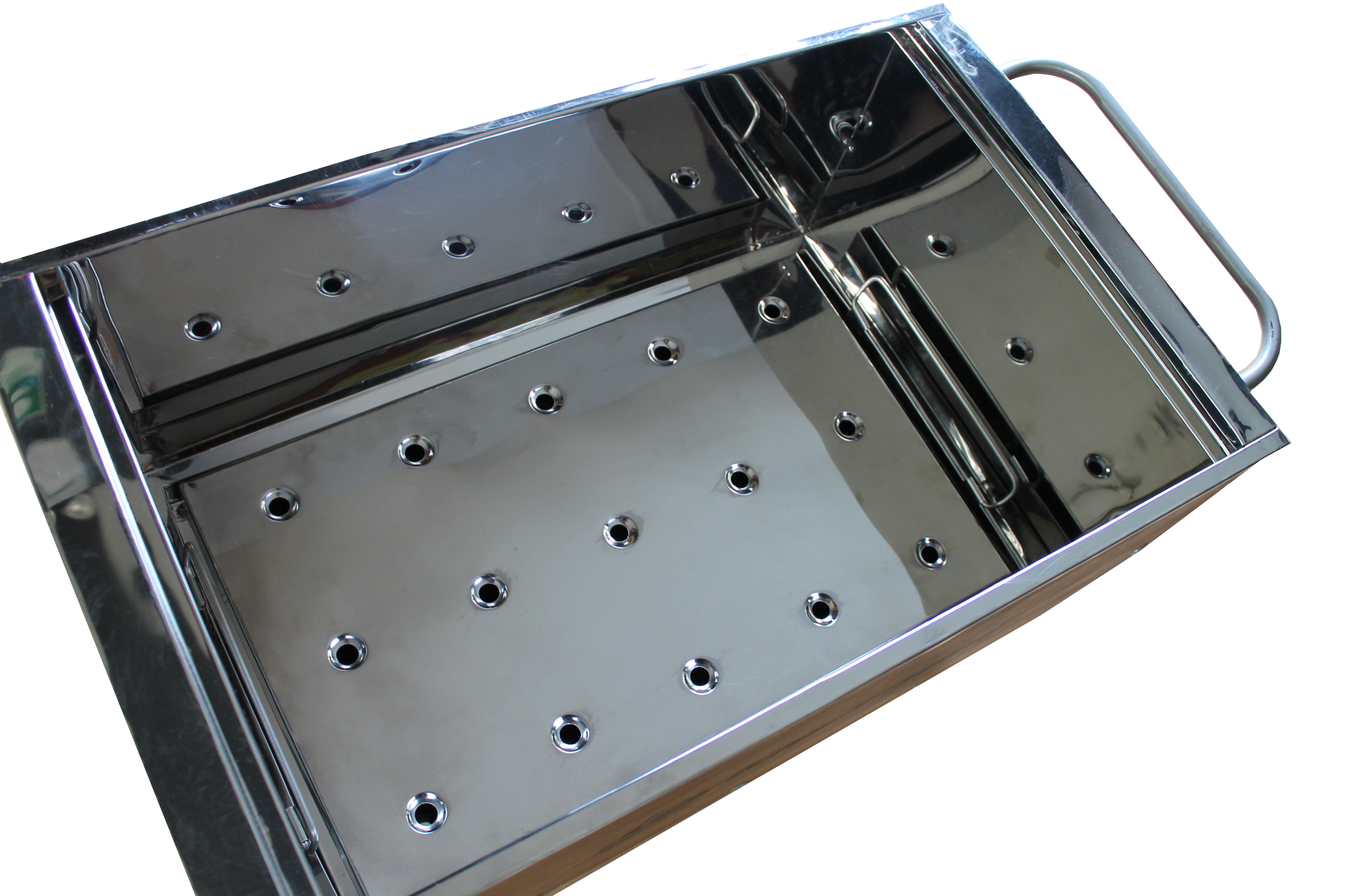 CAJA CHINA MR. GRILL MEDIANA INOXIDABLE-2