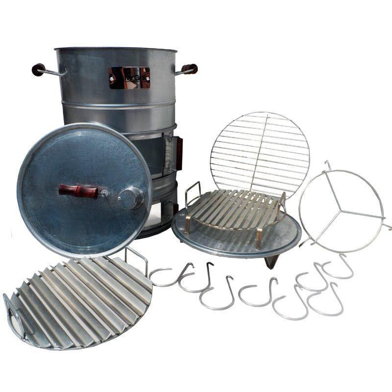 CILINDRO AHUMADOR MR. GRILL CHICO GALVANIZADO-2
