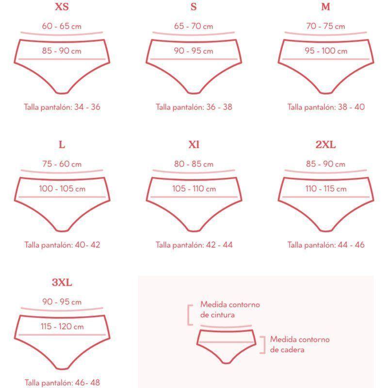 Calzon Mujer Menstrual Amanda Flujo Moderado-5