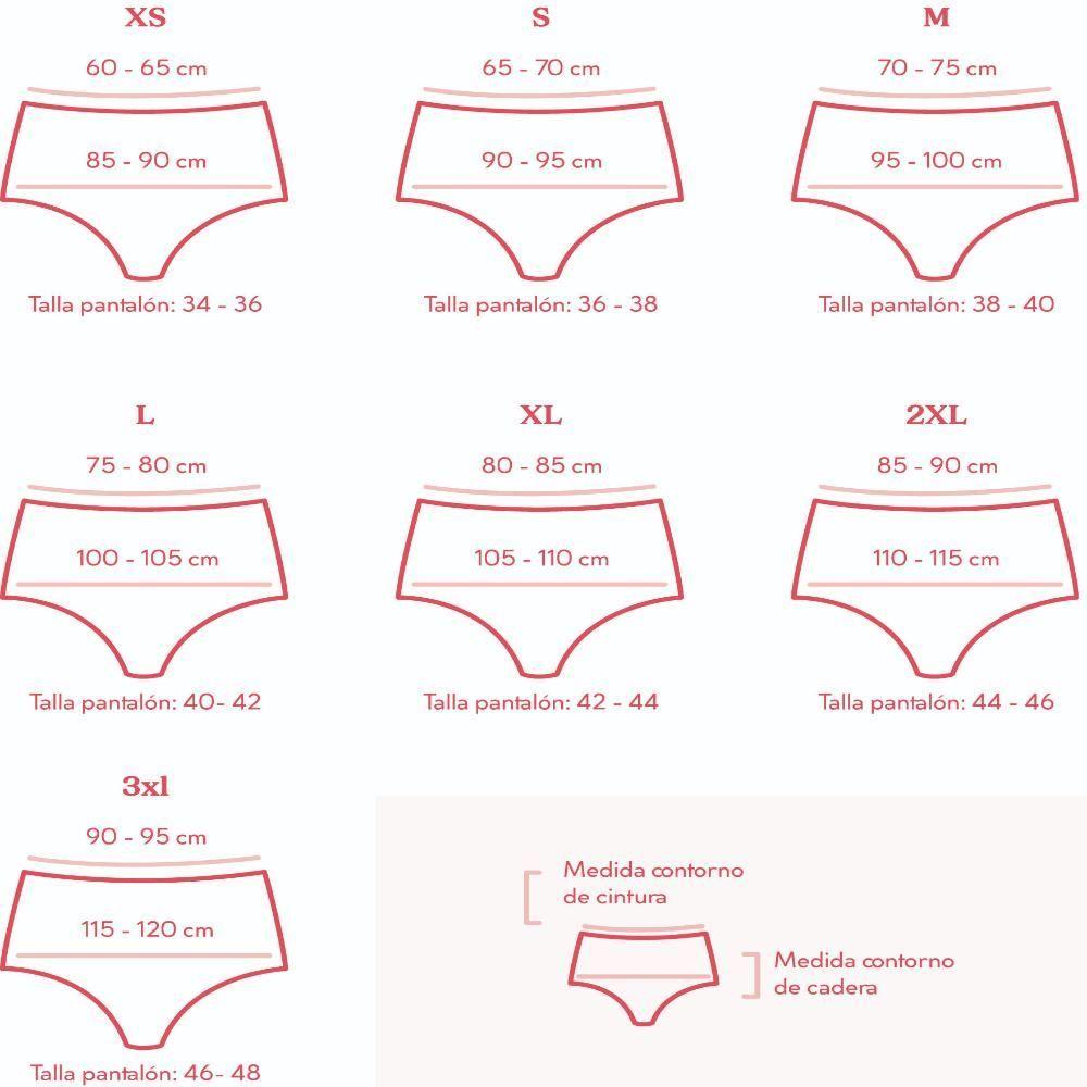 Calzón Menstrual Culotte Lisa Protector Flujo Diario-5