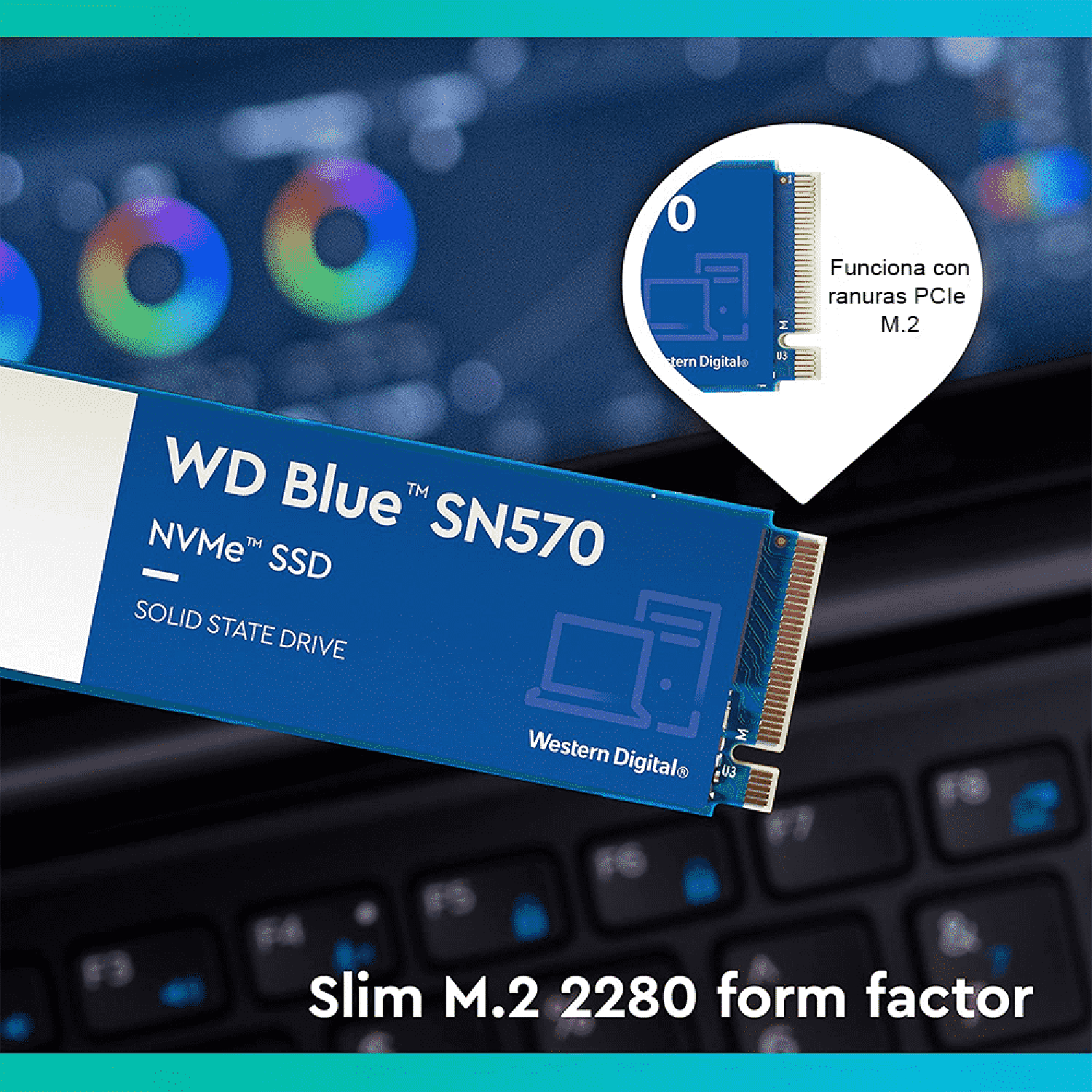 SSD WD Blue SN570 250GB M.2-2
