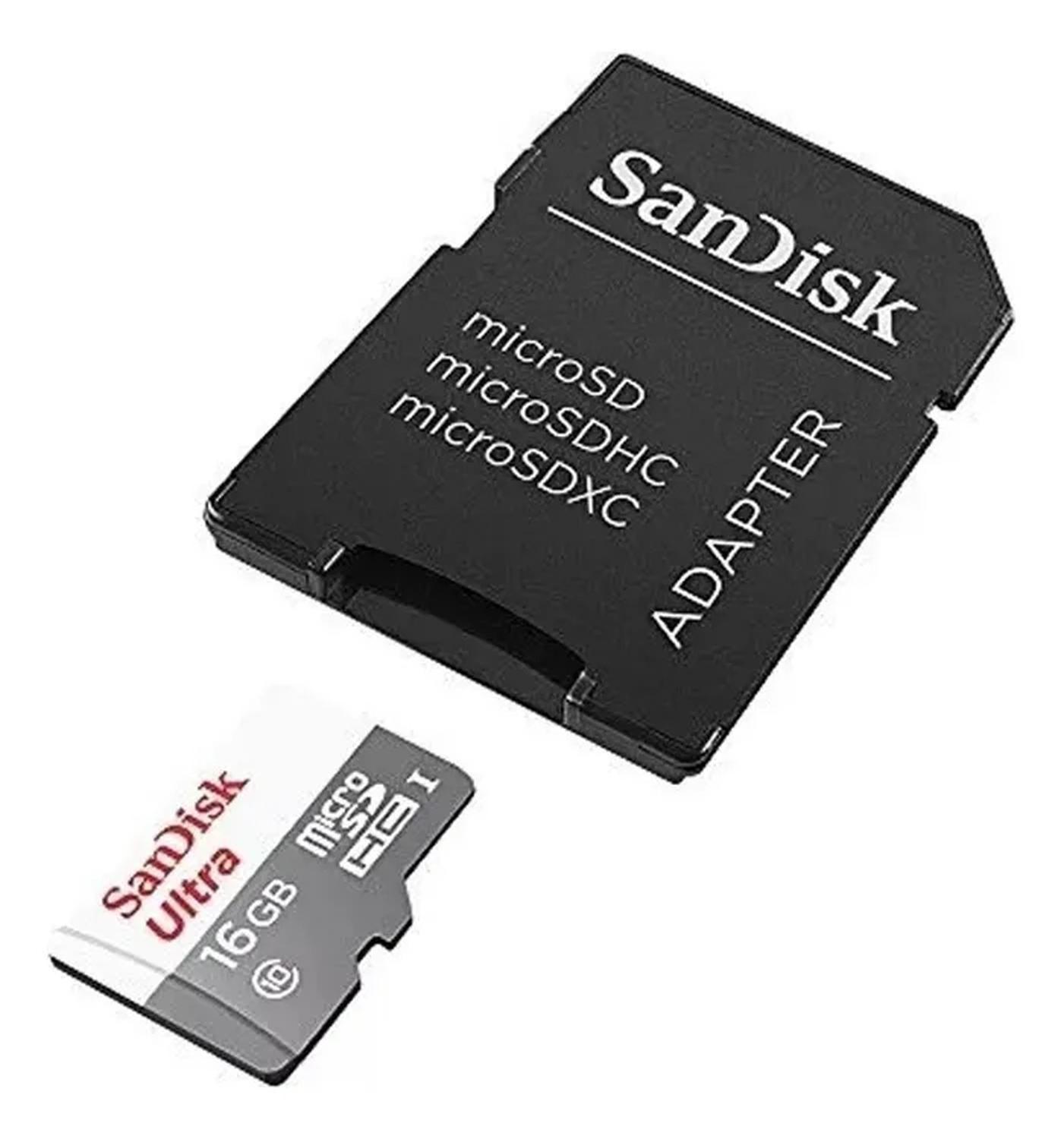 MicroSD 16GB Sandisk Ultra-4