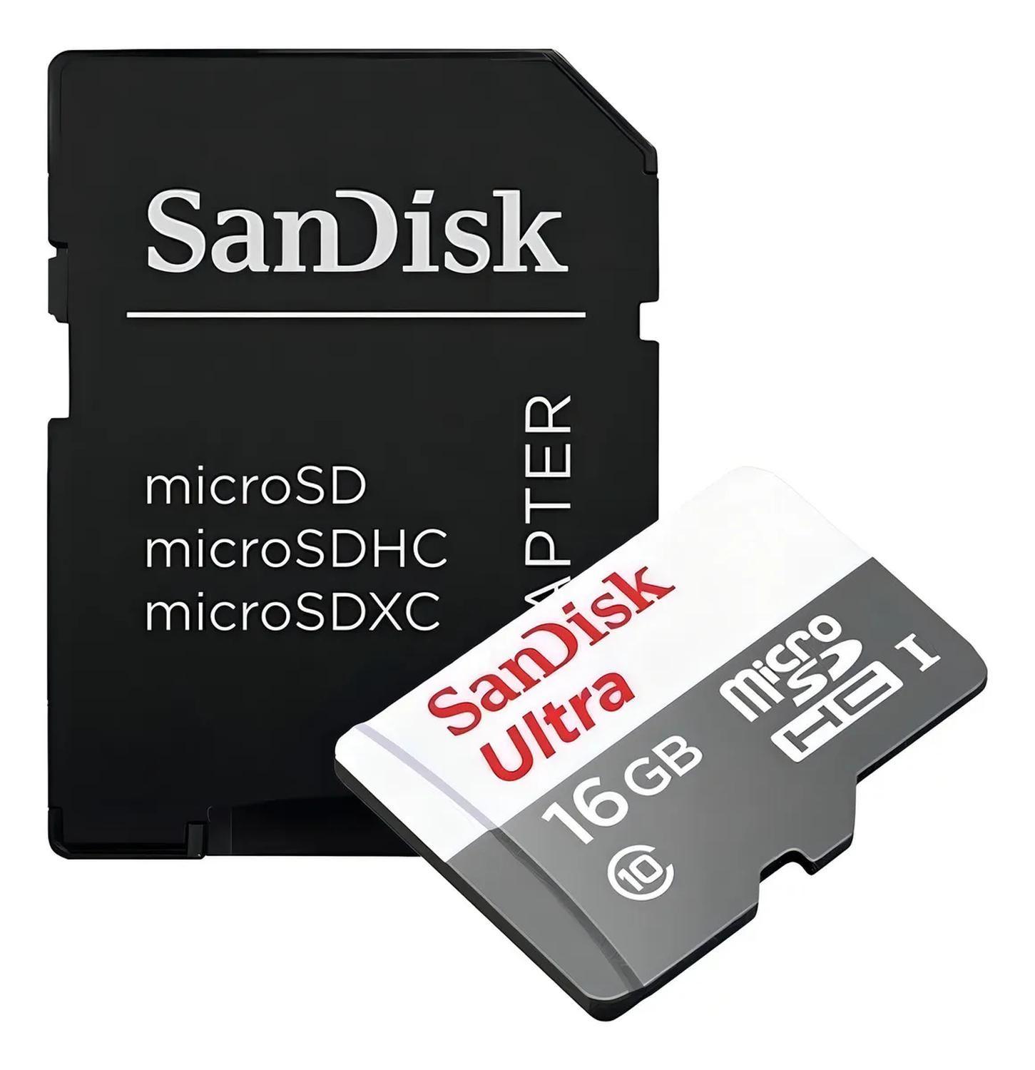 MicroSD 16GB Sandisk Ultra-5