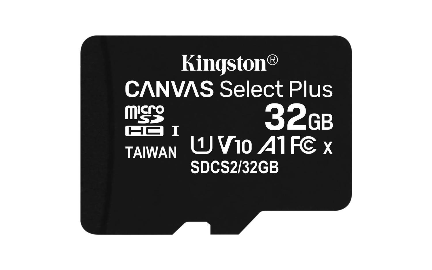MicroSD Kingston 32GB Canvas Select Plus-0