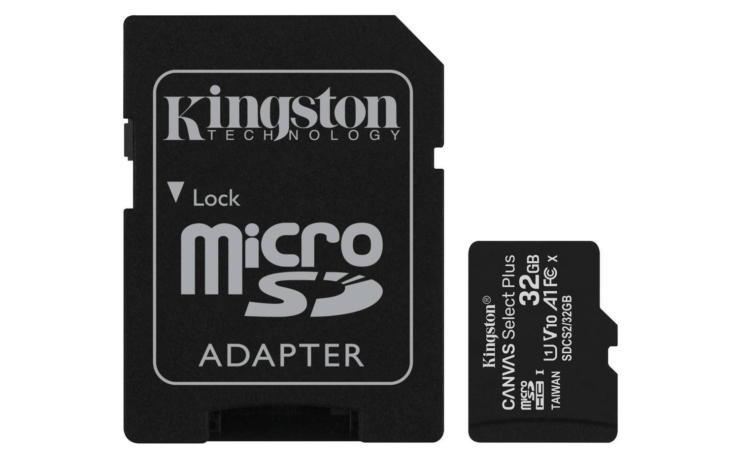 MicroSD Kingston 32GB Canvas Select Plus-2