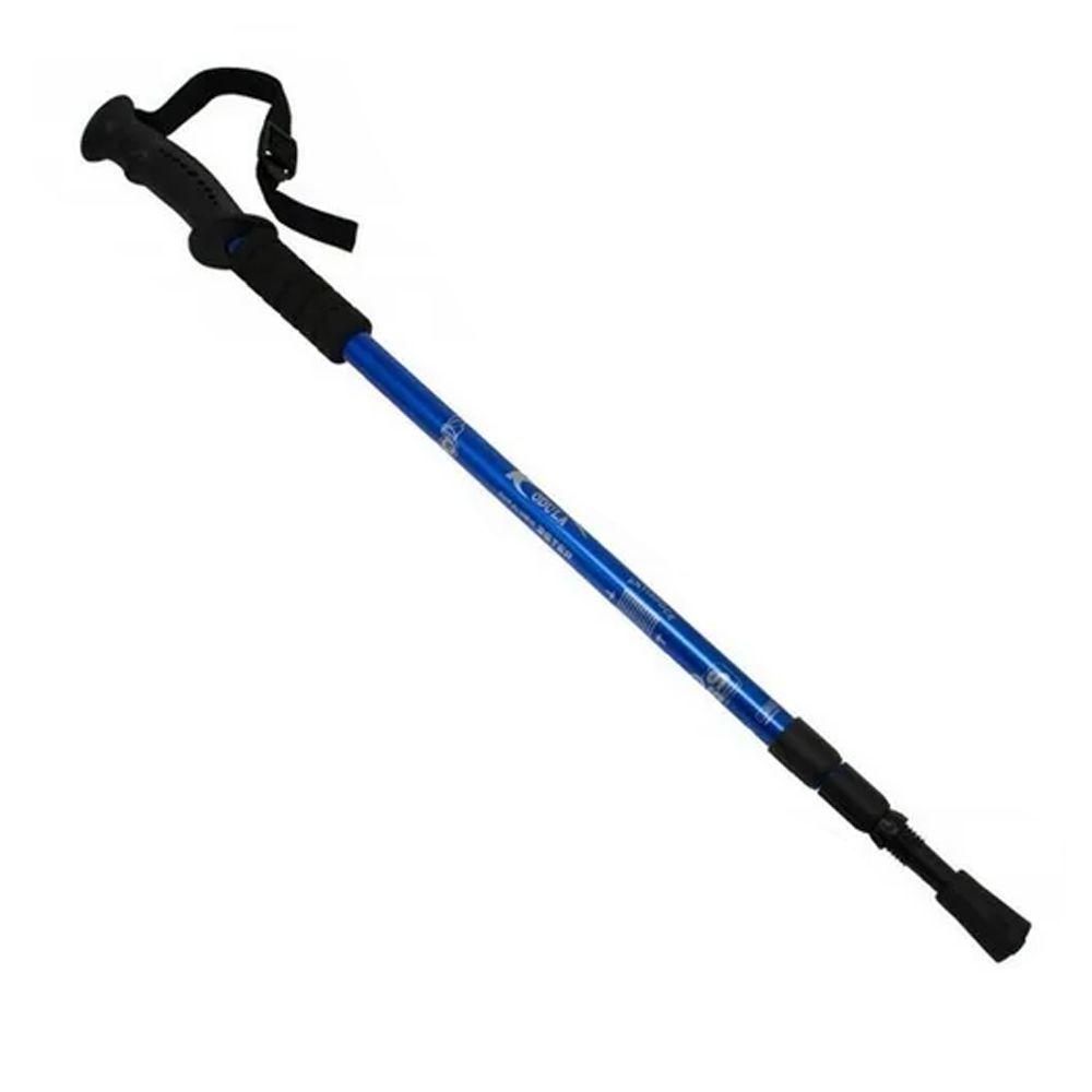 Bastón Trekking, 3 Tramos Mango Recto Antishock Welife-0