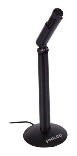 Microfono Multimedia Escritorio Philco Mic10-0